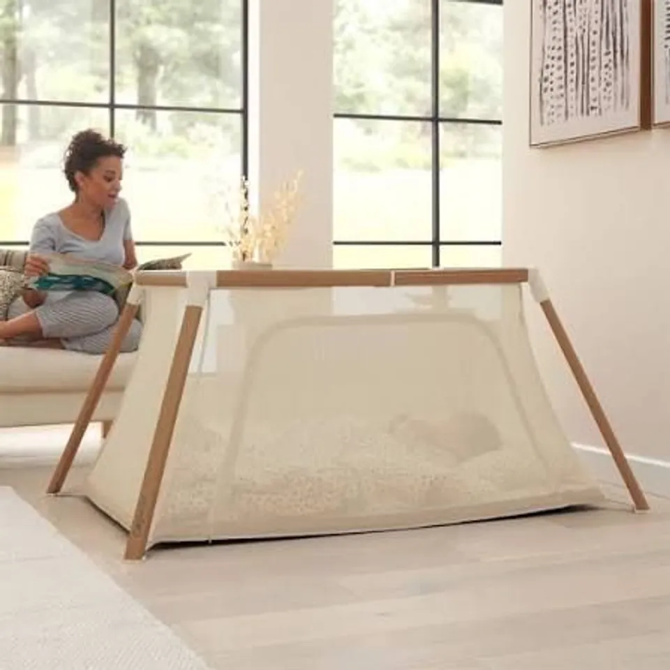 BOXED TUTTI BAMBINI COZEE GO 3-IN-1 BASSINET, COT AND PLAYPEN (1 BOX)