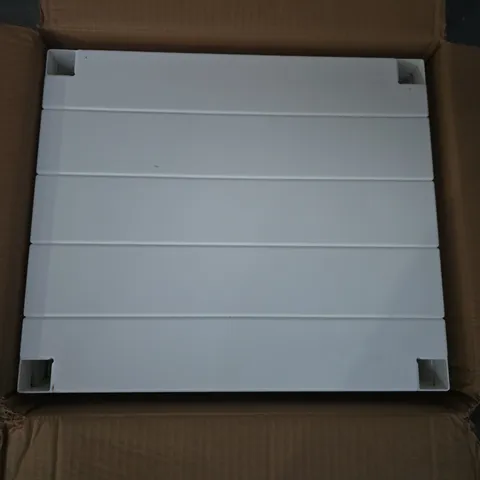 BOXED DIVCHI 4-TIER SIDE TABLE IN WHITE