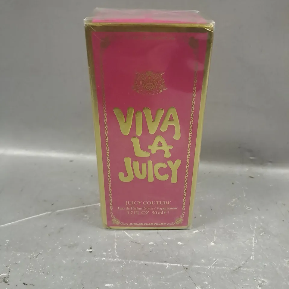 BOXED AND SEALED JUICY COUTURE VIVA LA JUICY EAU DE PARFUM 50ML 