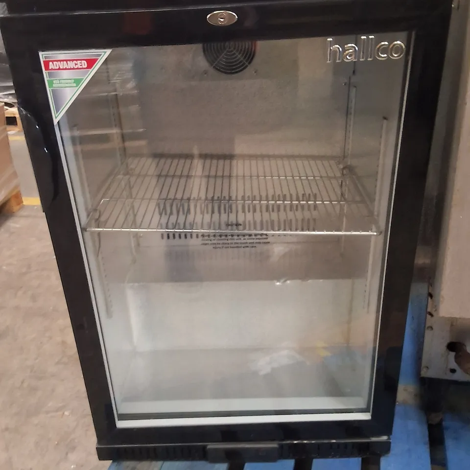 HALLCO HC1BK SINGLE DOOR UNDERCOUNTER BOTTLE COOLER