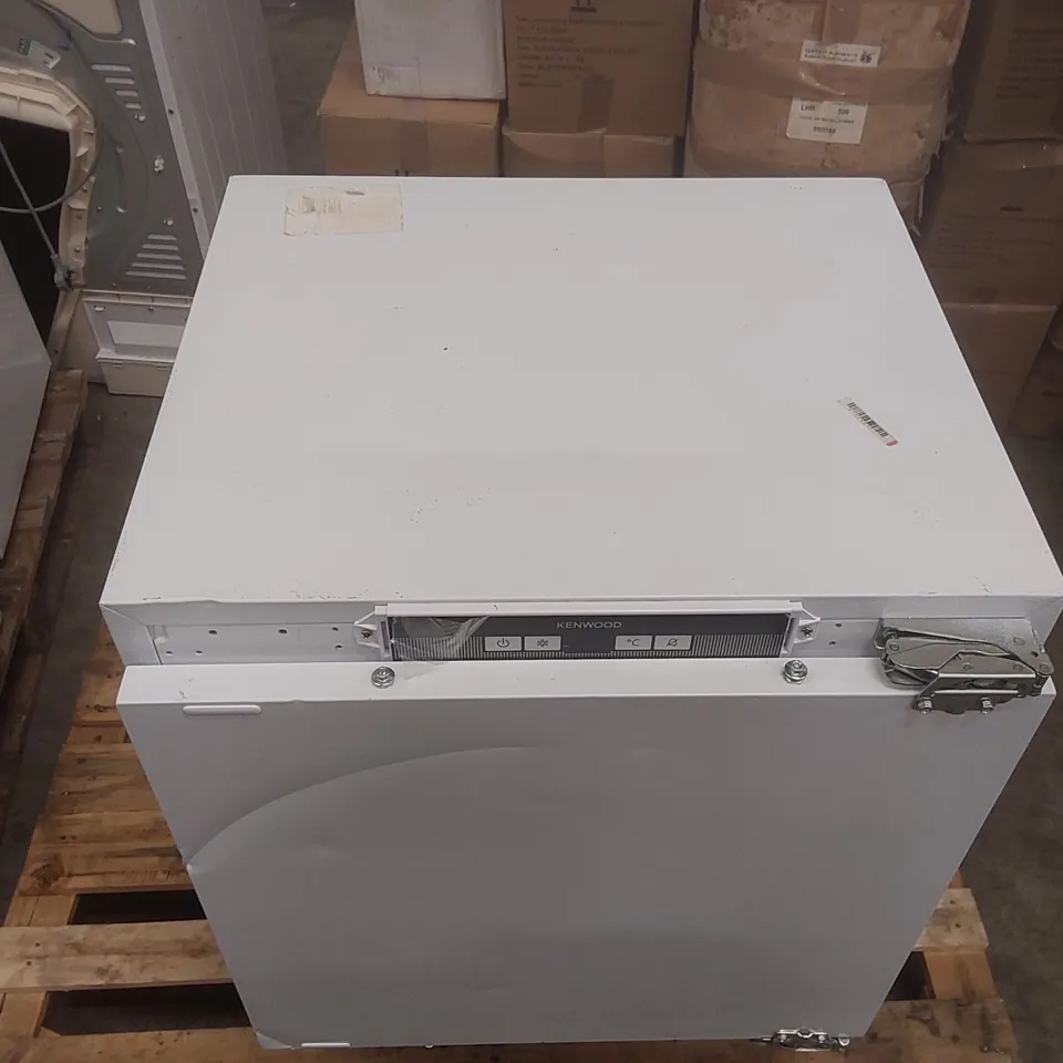 KENWOOD KIL60W23 INTEGRATED UNDERCOUNTER FRIDGE - FIXED HINGE