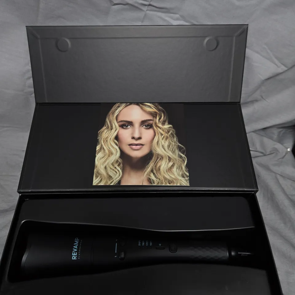 REVAMP PROGLOSS HOLLYWOOD CURL – AUTOMATIC ROTATING HAIR CURLER
