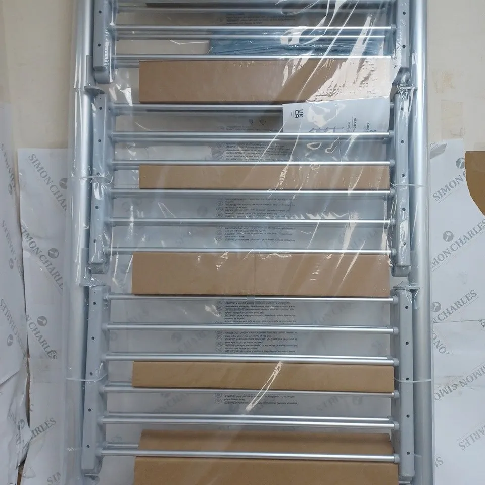 ORGANISED OPTIONS 3 TIER HEATED AIRER WITH 21M DRYING SPACE & COVER - COLLECTION ONLY
