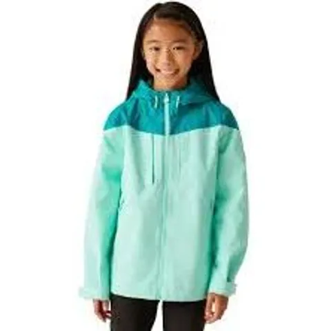 BRAND NEW REGATTA KIDS HIGHTON VI WATERPROOF JACKET ORANGE SIZE 9-10 YEARS