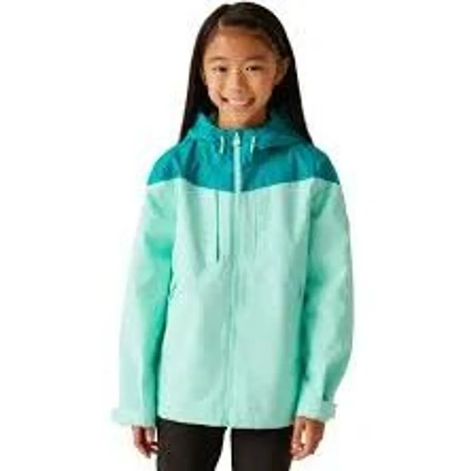 BRAND NEW REGATTA KIDS HIGHTON VI WATERPROOF JACKET ORANGE SIZE 9-10 YEARS