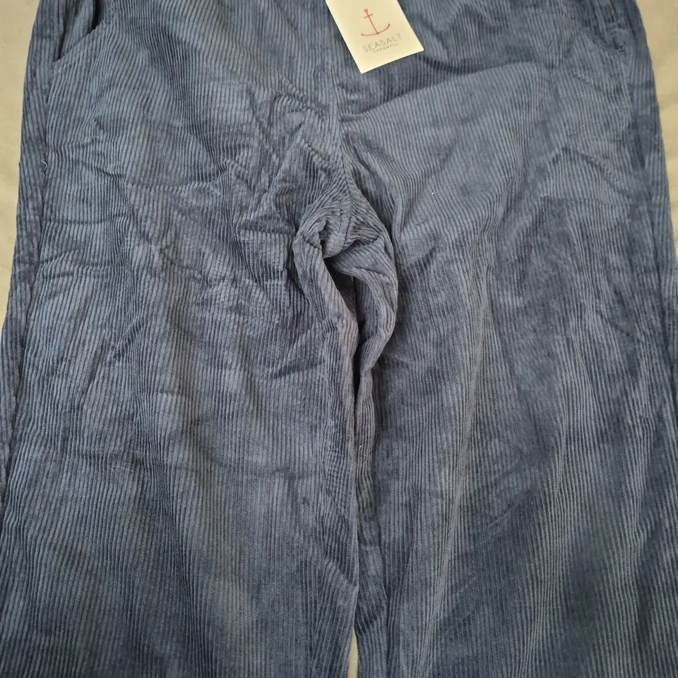 SEASALT CORNWALL PORFELL TROUSERS IN NAVY SIZE UK 12