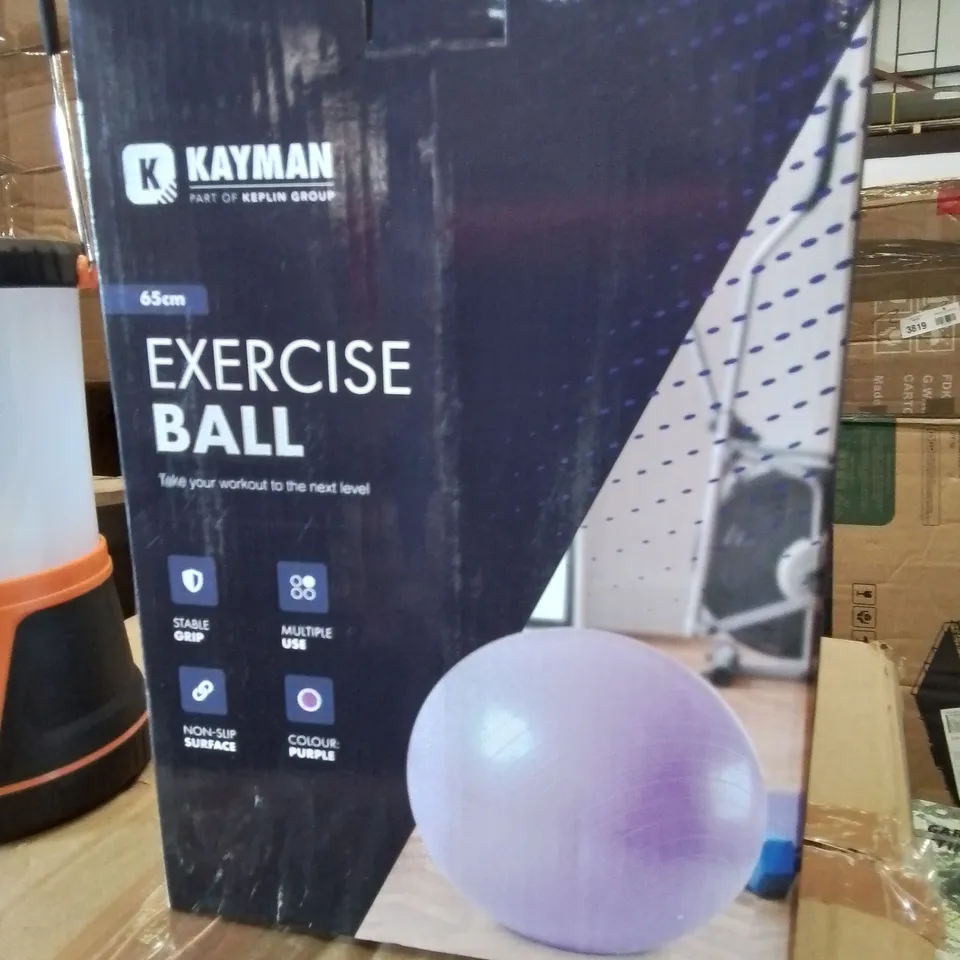 BOXED KEPLIN 65CM EXCERCISE BALL