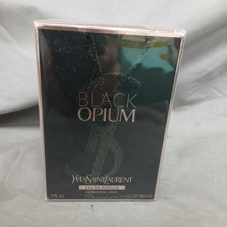 BOXED AND SEALED YVES SAINT LAURENT BLACK OPIUM EAU DE PARFUM 90ML