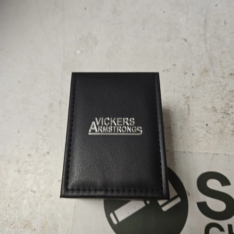 VICKERS ARMSTRONGS CHRONOGRAPH WRISTWATCH – STAINLESS STEEL BRACELET 