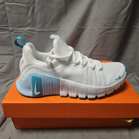 BOXED NIKE FREE METCON 6 SHOES β WHITE/DUSTY CACTUS, UK 4 (US 6.5) WOMEN'S