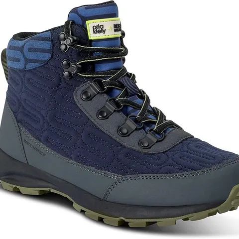 BRAND NEW REGATTA X ORLA KIELY WOMENS WALKING BOOTS IN LARGE WIGGLE BLUE - UK 7