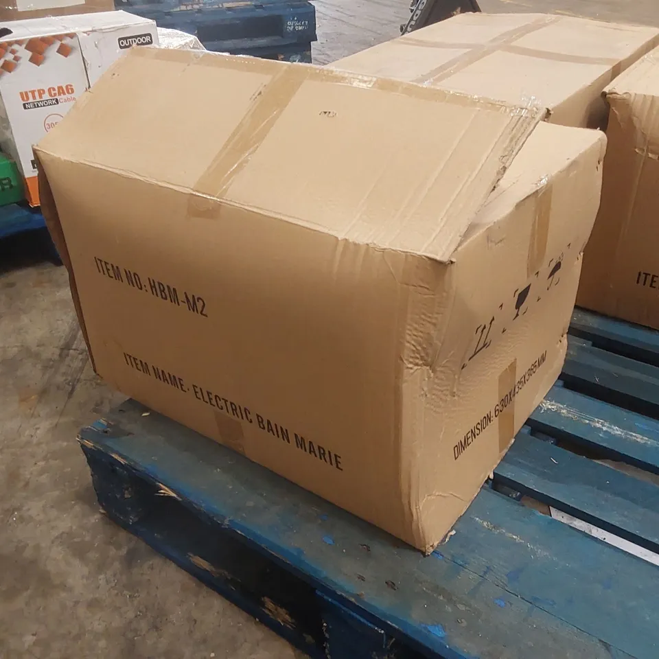 BOXED ELECTRIC BAIN MARIE - HBM-M2