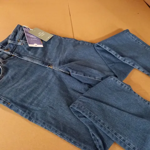 H&M SLIM ULTRA HIGH WAIST JEANS - UK M