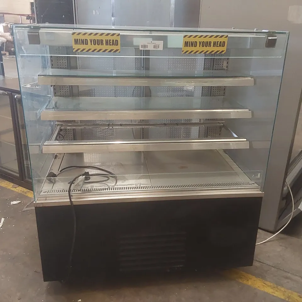 COMMERCIAL TEMPERATURE CONTROLLED FOOD DISPLAY CABINET