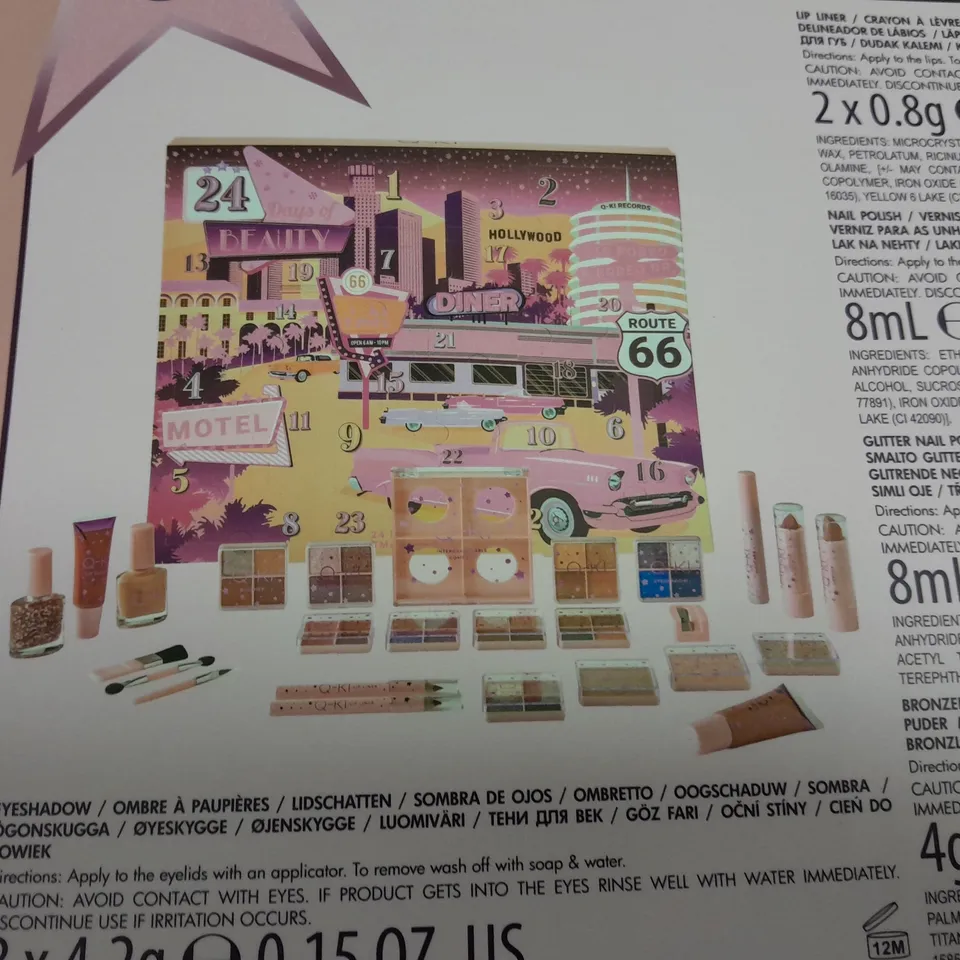LOT OF 8 ASSORTED HEALTH AND BEAUTY ITEMS TO INCLUDE Q-KI ADVENT CALENDER, TED BAKER DUO AND BYOMA CLEAR SET