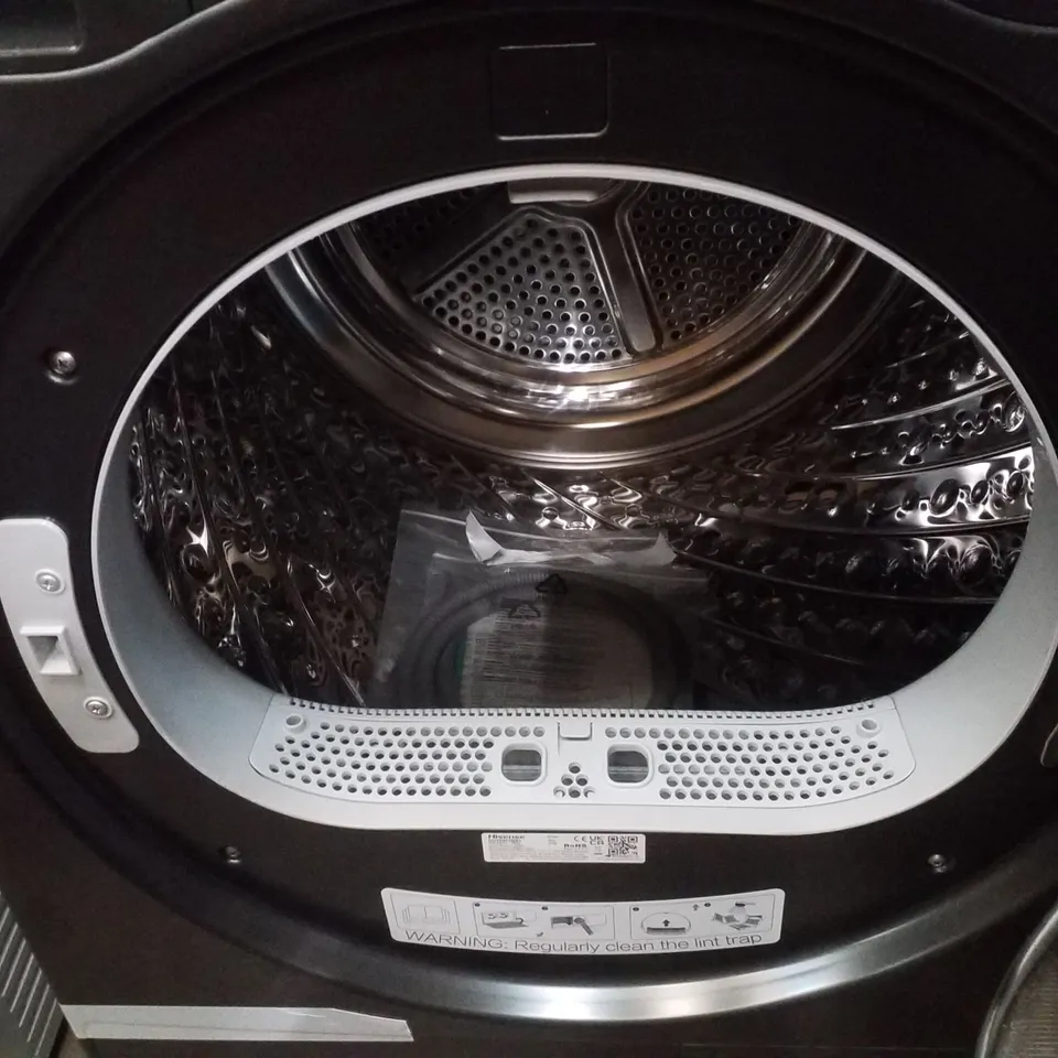 HISENSE 3S SERIES DH3S902BB3 WIFI-ENABLE 9KG HEAT PUMP TUMBLE DRYER - BLACK