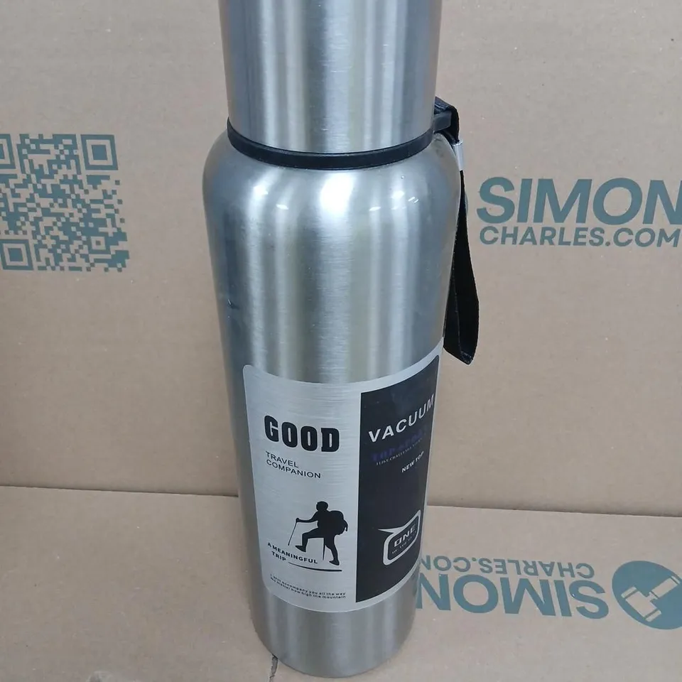 GOOD VACUUM STAINLESS STEEL INSULATED BOTTLE WITH CARRY STRAP