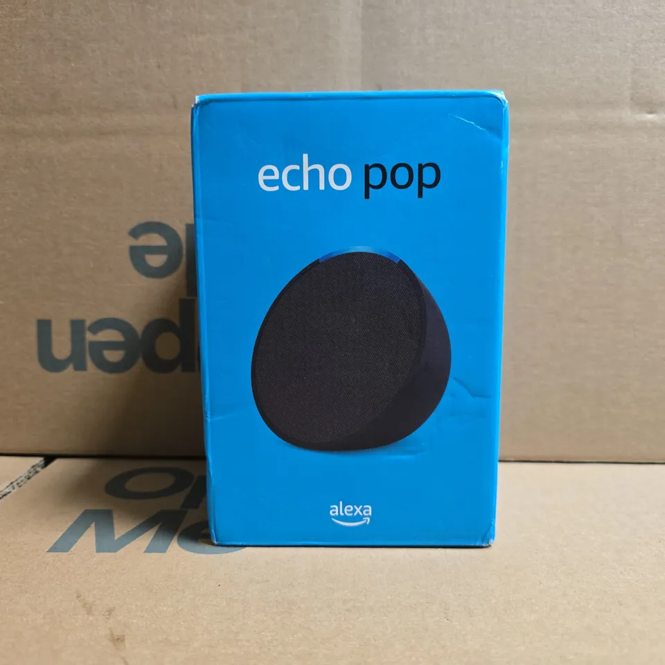 AMAZON ECHO POP SMART SPEAKER – BOXED