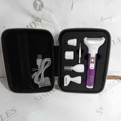 BOXED TILI 5-IN-1 MULTI-FUNCTION HAIR REMOVAL KIT PURPLE
