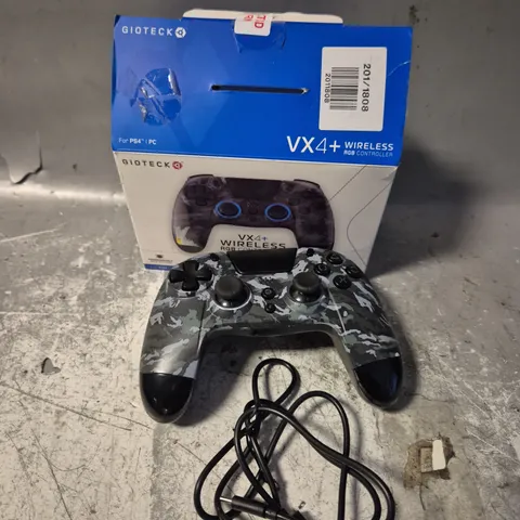BOXED GIOTECK VX4+ WIRELESS CONTROLLER 