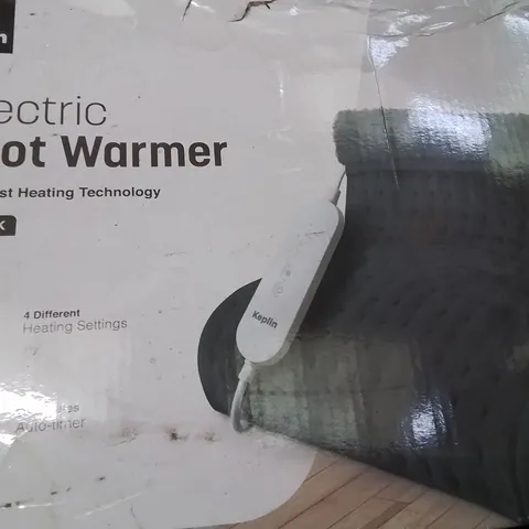BOXED KEPLIN ELECTRIC FOOT WARMER 
