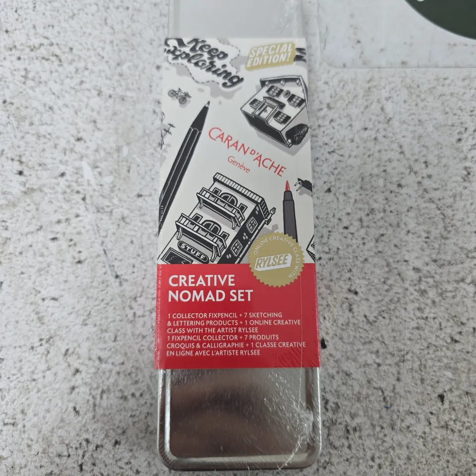 CARAN D'ACHE CREATIVE NOMAD SET – SPECIAL EDITION, SWISS MADE