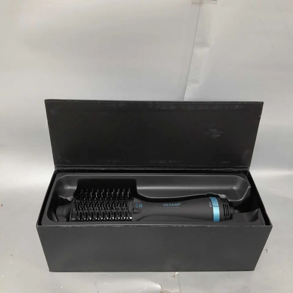 BOXED REVAMP PROGLOSS PERFECT BLOW DRY HAIRBRUSH RRP £60