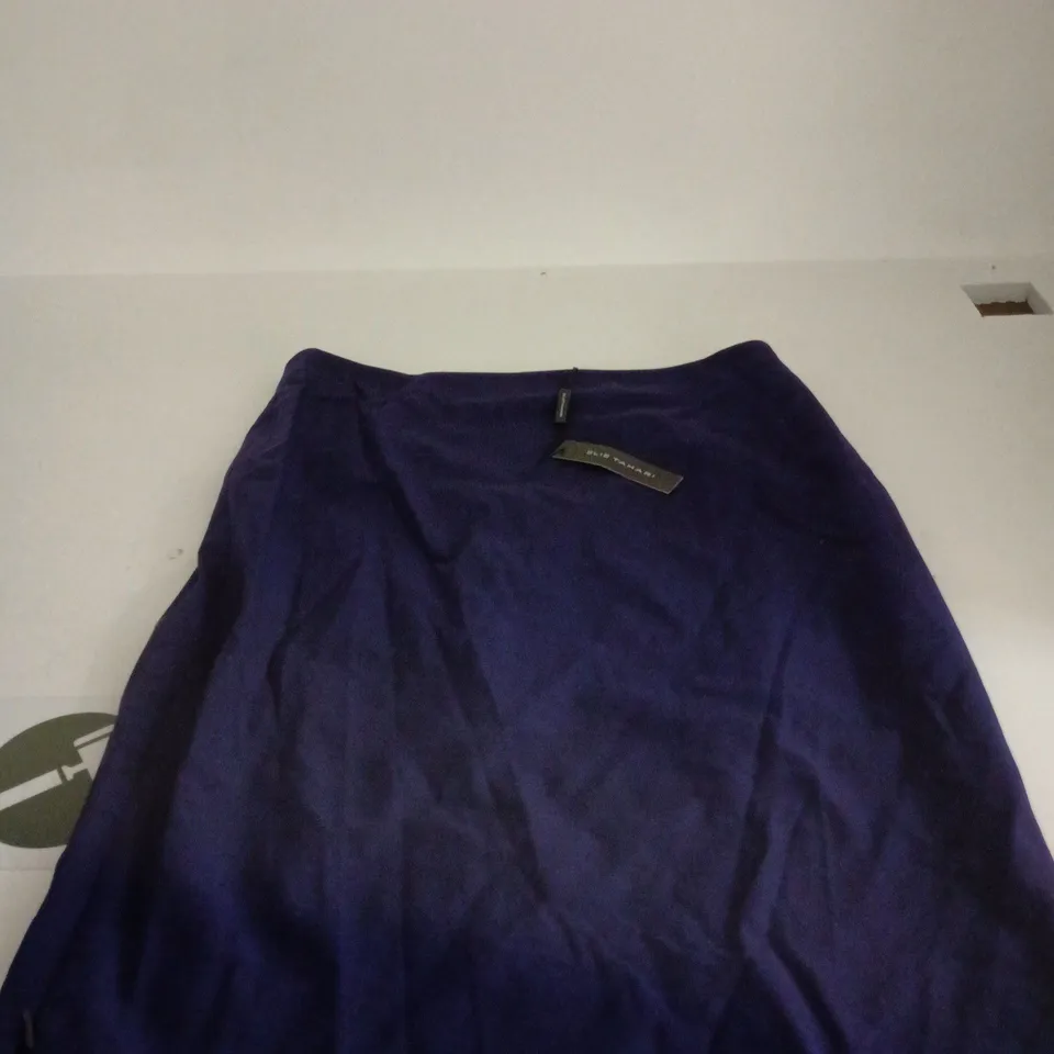 ELIE TAHARI KATIE SKIRT GRAPE HARVEST UK16 TAGGED