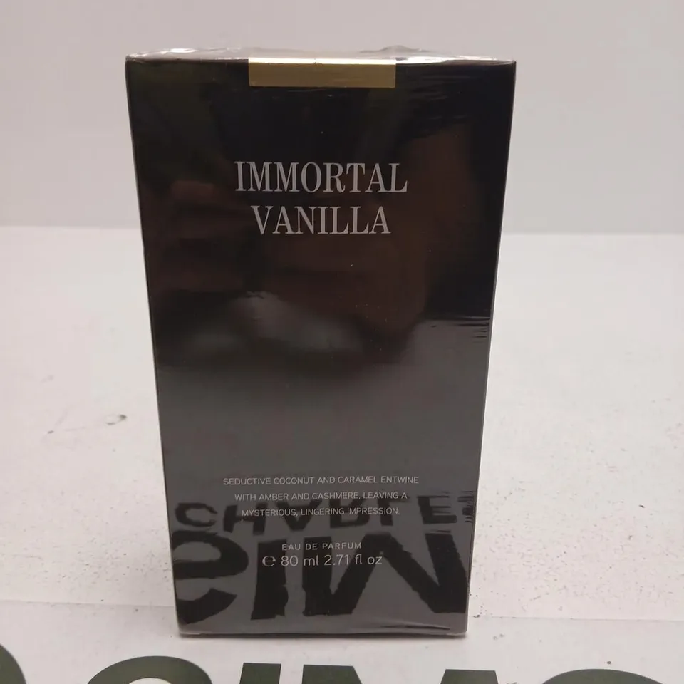 BOXED AND SEALED IMMORTAL VANILLA ZARA EAU DE PARFUM 80ML