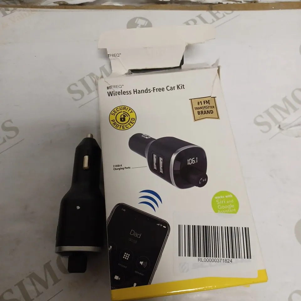 WIRELESS HANDS-FREE CAR KIT