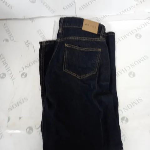 MOTEL DRK BLUE DENIM JEANS SIZE W24 L32