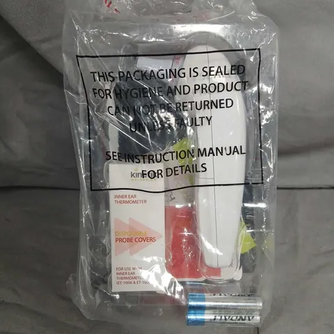 KINETIK WELLBEING INNER EAR THERMOMETER –  WITH USER MANUAL