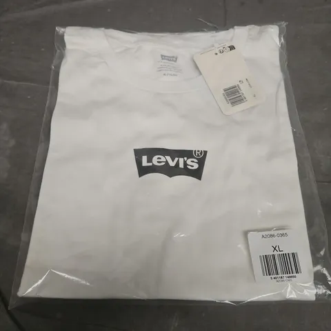 LEVI'S T-SHIRT – WHITE – XL