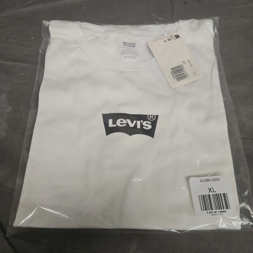 LEVI'S T-SHIRT – WHITE – XL