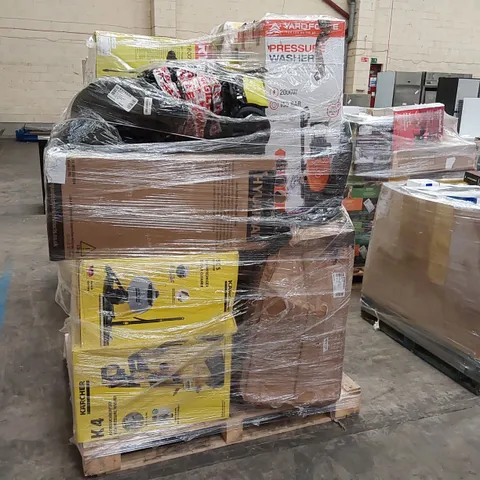 PALLET OF APPROXIMATELY 19 UNPROCESSED RAW RETURN HOUSEHOLD AND ELECTRICAL GOODS TO INCLUDE;