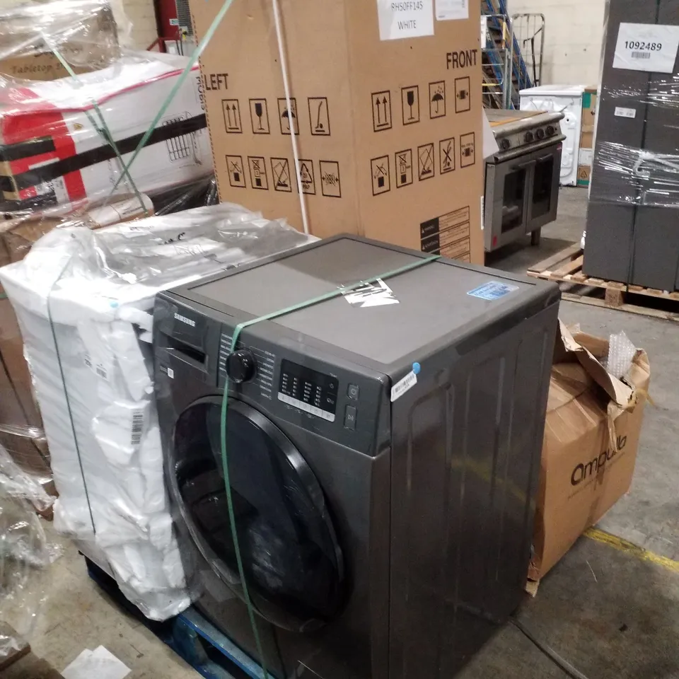 PALLET OF APPROXIMATELY 4 UNPROCESSED RAW RETURN WHITE GOODS TO INCLUDE