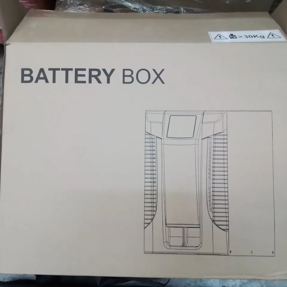 BOXED BATTERY BOX 72Vdc 14Ah (12 × 12Vdc 7Ah) 