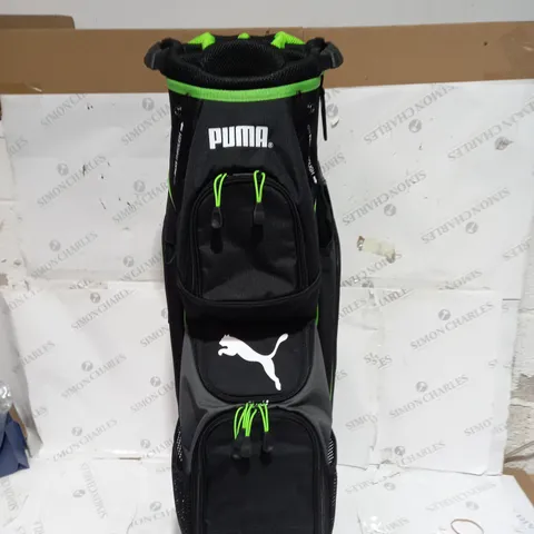 COBRA - PUMA GOLF CLUB BAG BLACK/GREEN - COLLECTION ONLY
