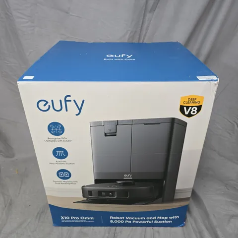 EUFY X10 PRO OMNI ROBOT VACUUM & MOP - COLLECTION ONLY
