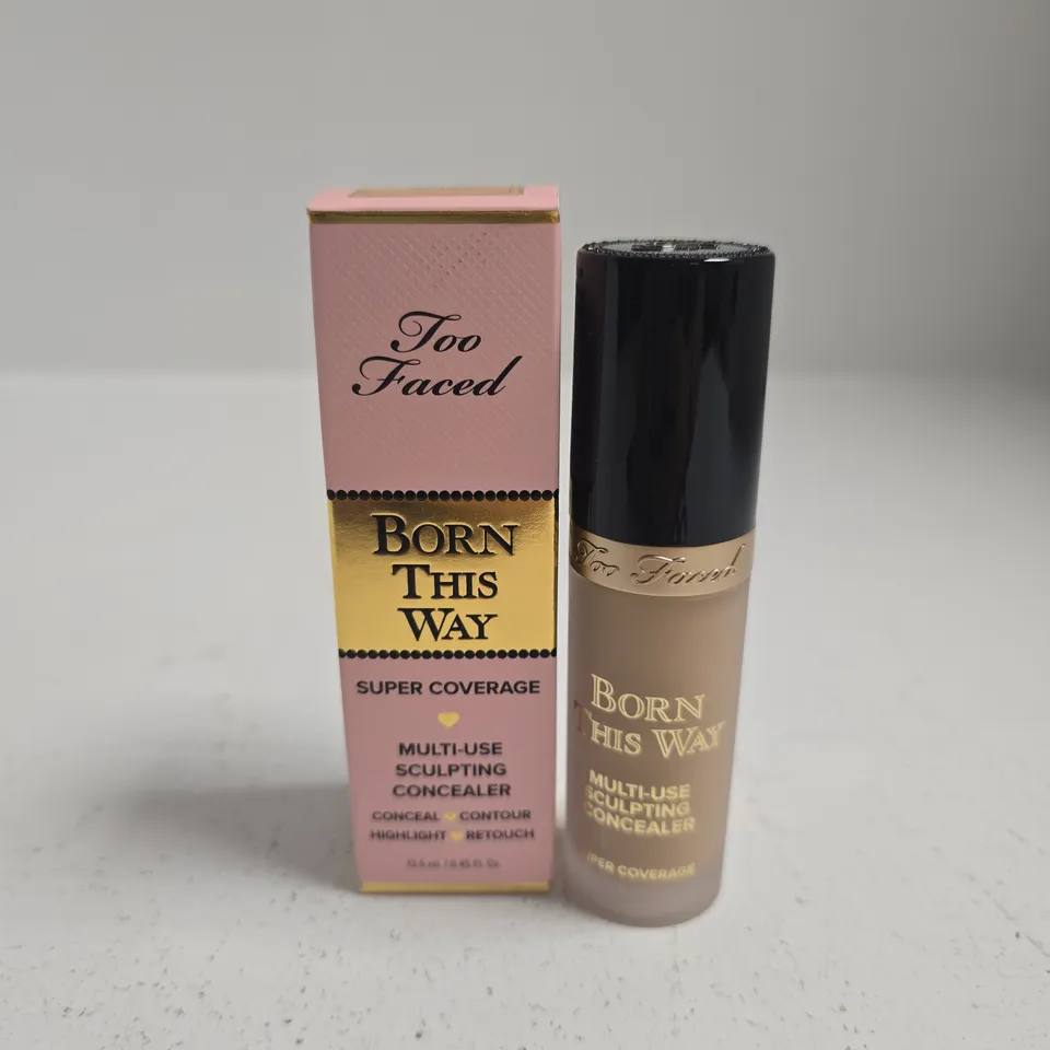 TOO FACED BORN THIS WAY MULTI-USE SCULPTING CONCEALER (13.5ML) LIGHT BEIGE – BOXED