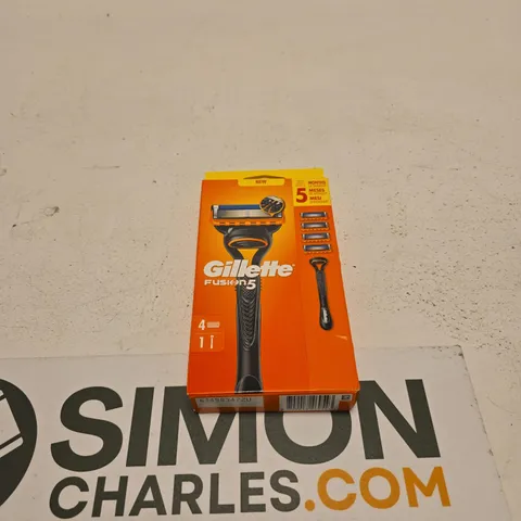 GILLETTE FUSION 5 4 PACK