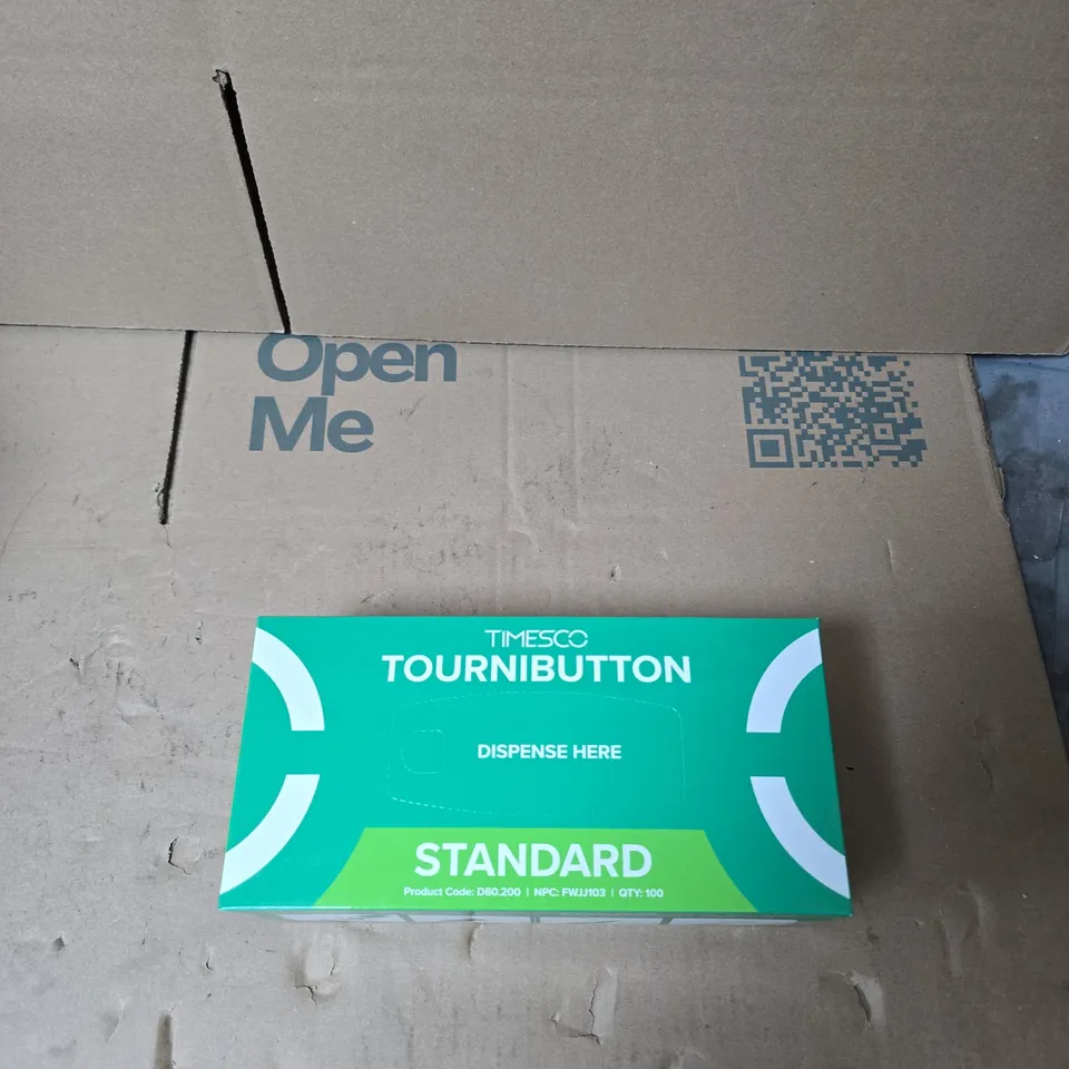TIMESCO TOURNIBUTTON - MEDICAL DISPENSER BOX (100 UNITS)