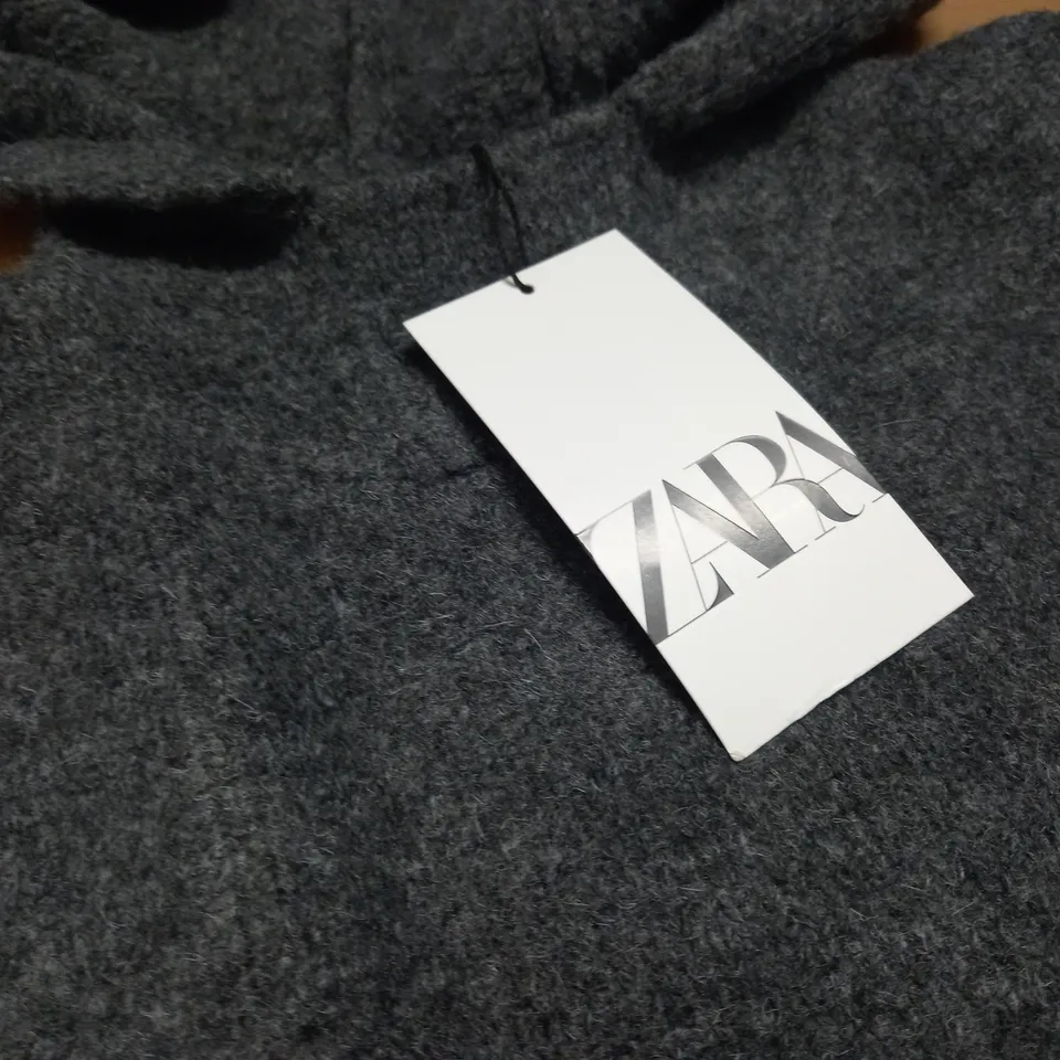 ZARA GREY HOODIE - XL