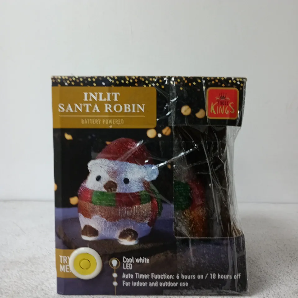 THREE KINGS LIGHT UP ICE SANTA ROBIN