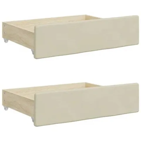 BOXED UNDER BED STORAGE DRAWERS (SET OF 2)
