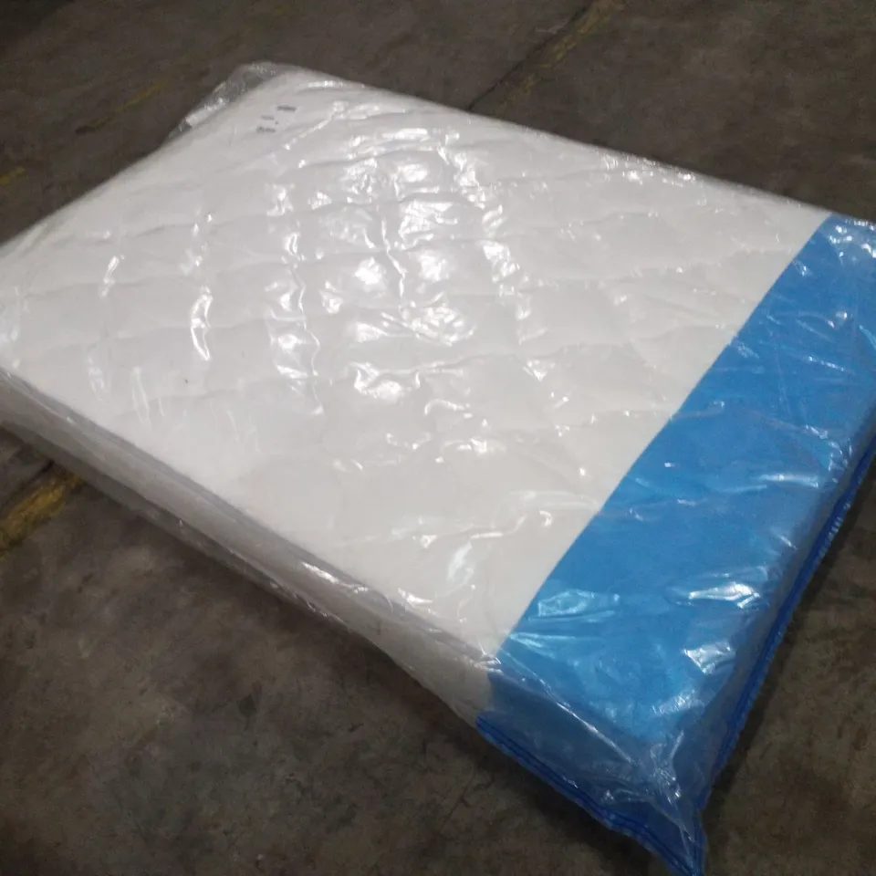 QUALITY BAGGED DOUBLE 135CM AIRSPRUNG LUXURY QUILTED MEDIUM MATTRESS RRP £229