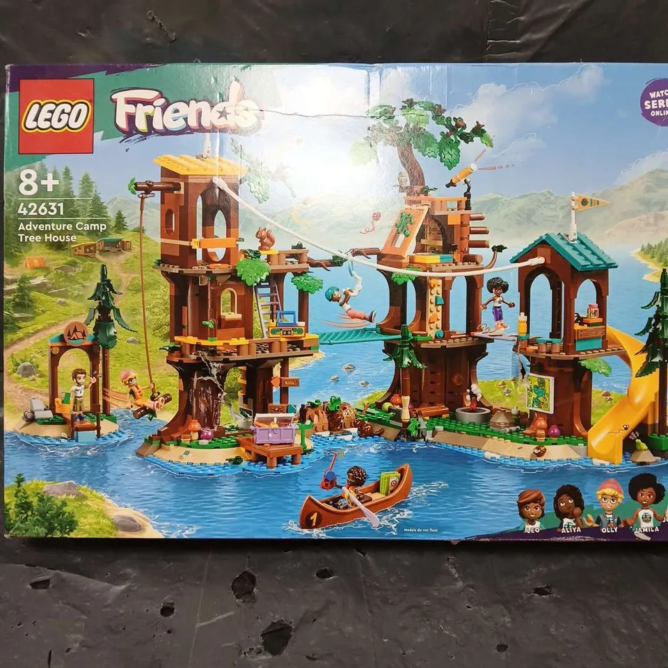 BOXED LEGO FRIENDS ADVENTURE CAMP TREE HOUSE MINI-DOLLS SET 42631