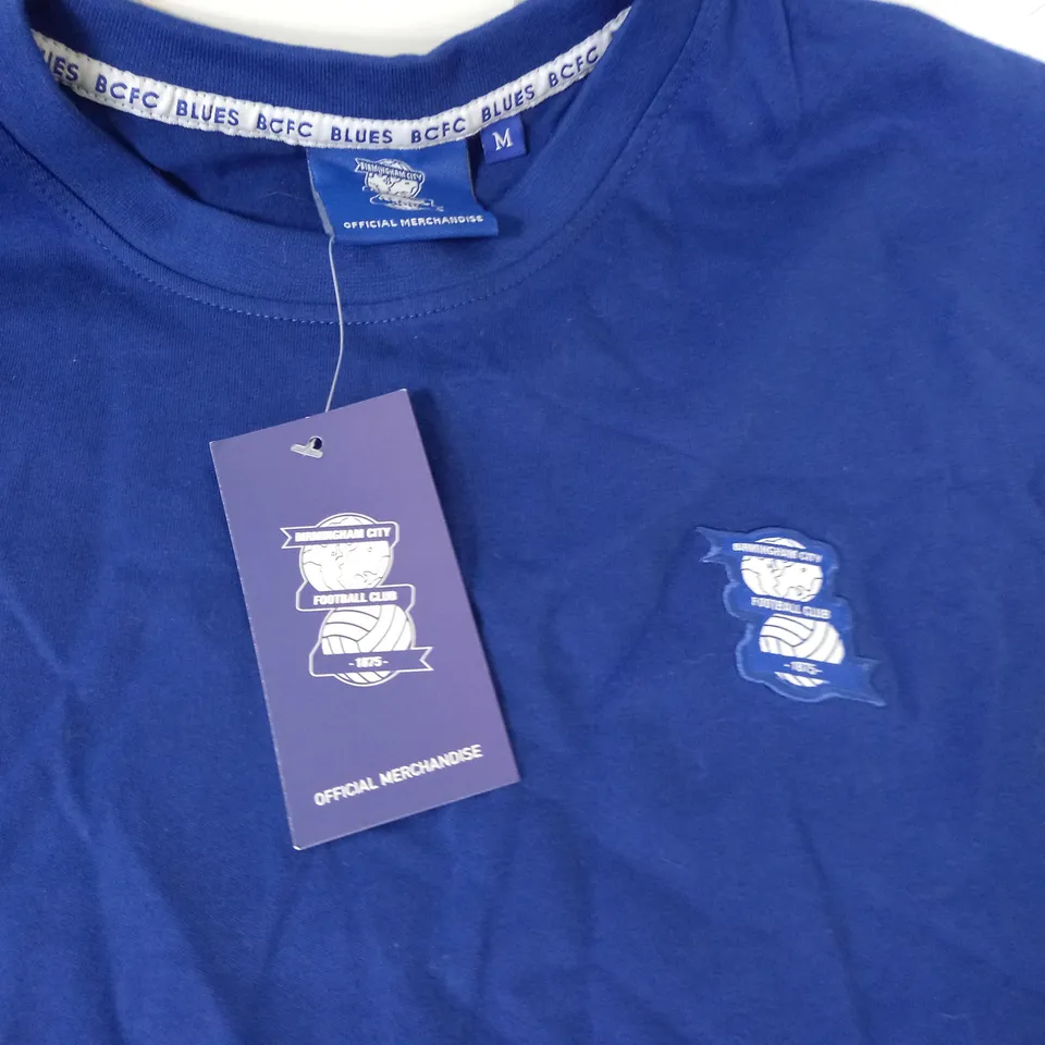 BIRMINGHAM CITY FC BLUE T-SHIRT - M