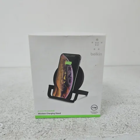 BELKIN BOOSTCHARGE WIRELESS CHARGING STAND – BOXED