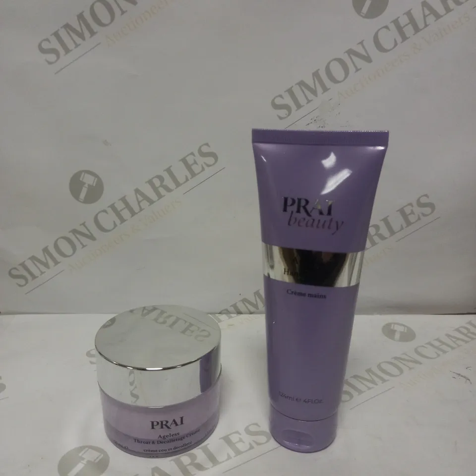 PRAI BEAUTY AGELESS HAMD AND NECK CREME DUO